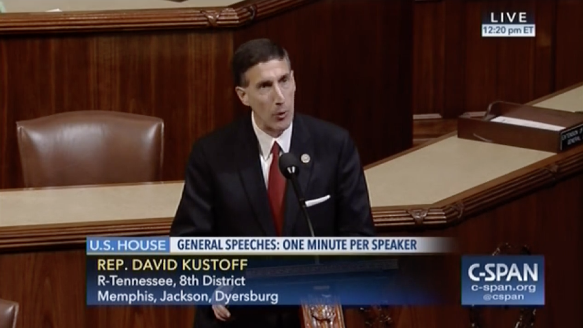 Kustoff Floor Speech for UT Martin Chancellor