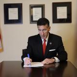 Rep. Kustoff Signing Bill 
