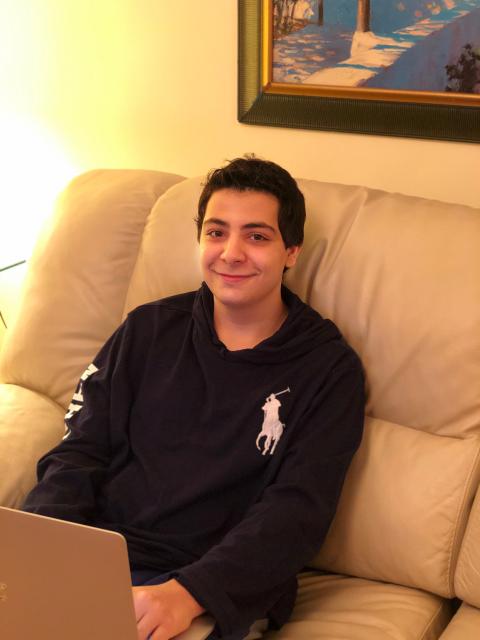 1st Place Winner, Abdala Jabase from Houston High School