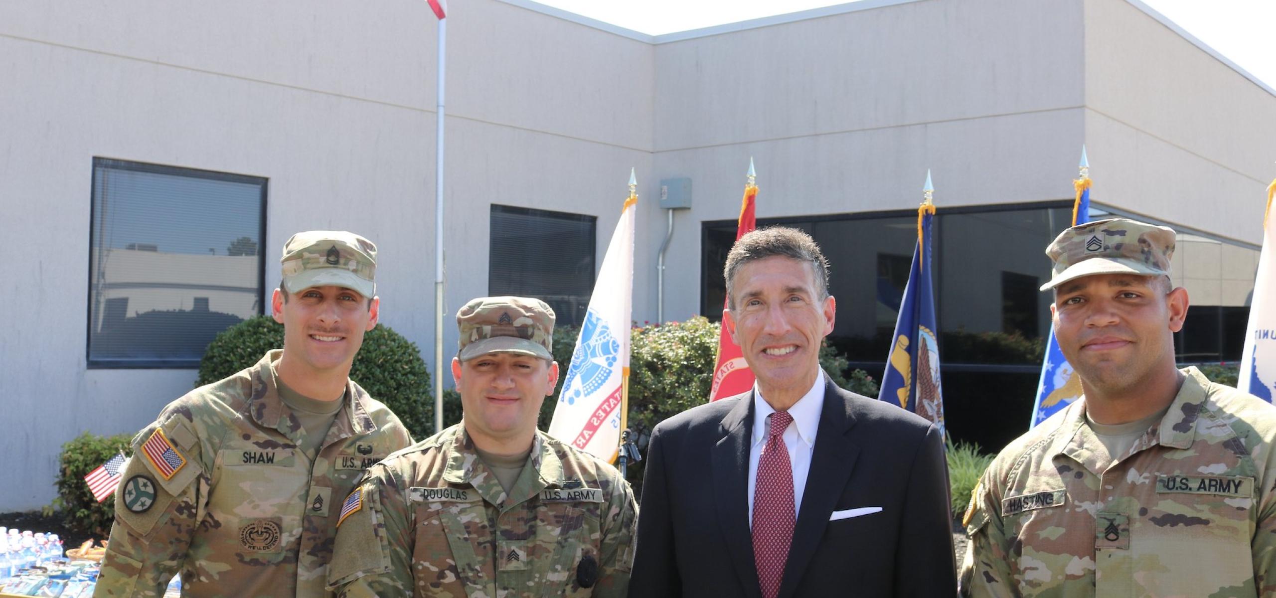 Meeting with Military