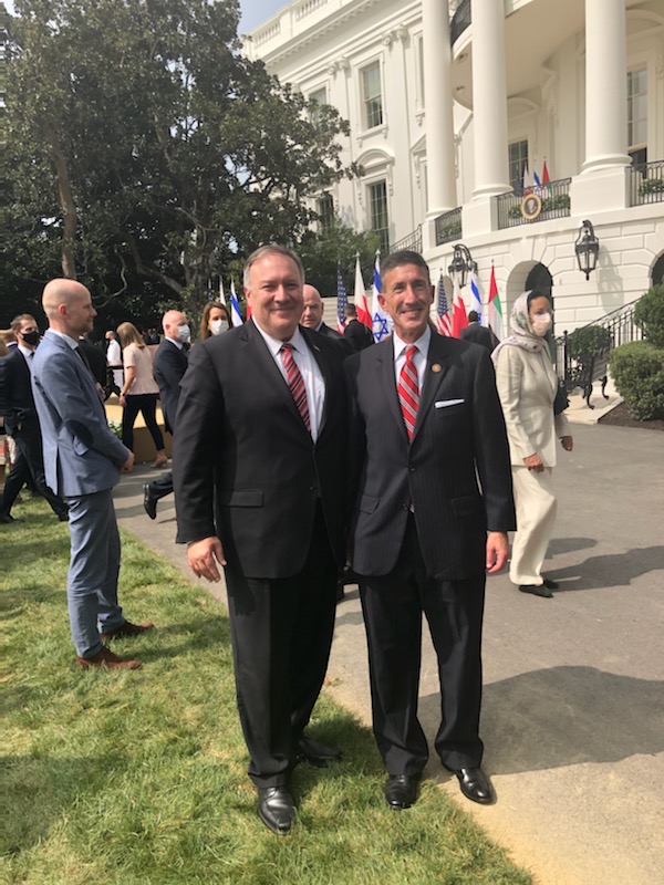 Rep. Kustoff and Secretary of State Mike Pompeo